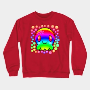 Rainbow Octopus Crewneck Sweatshirt